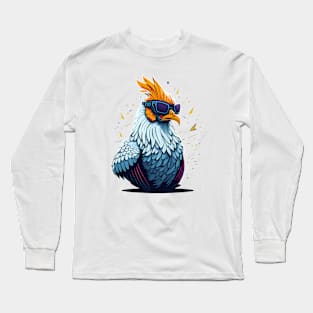 Fierce Chicken Long Sleeve T-Shirt